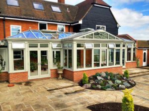 p shaped orangery